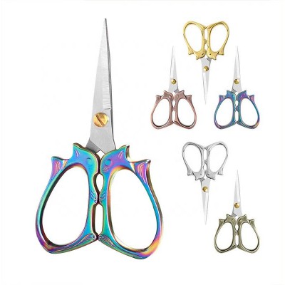 Embroidery Scissors Crafting Sewing Threading Needlework Scissors For Sewing Handicrafts Tool Craft